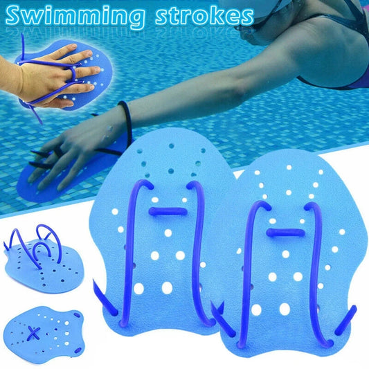 Good Quality 2 Stuks Outdoor & Sport Zwemmen Beroerte Korte Palm Hand Paddle Water Zwemvliezen Handschoenen S/M/L Swim Training